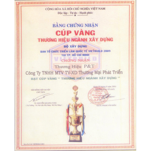 Các chứng chỉ pháp lý